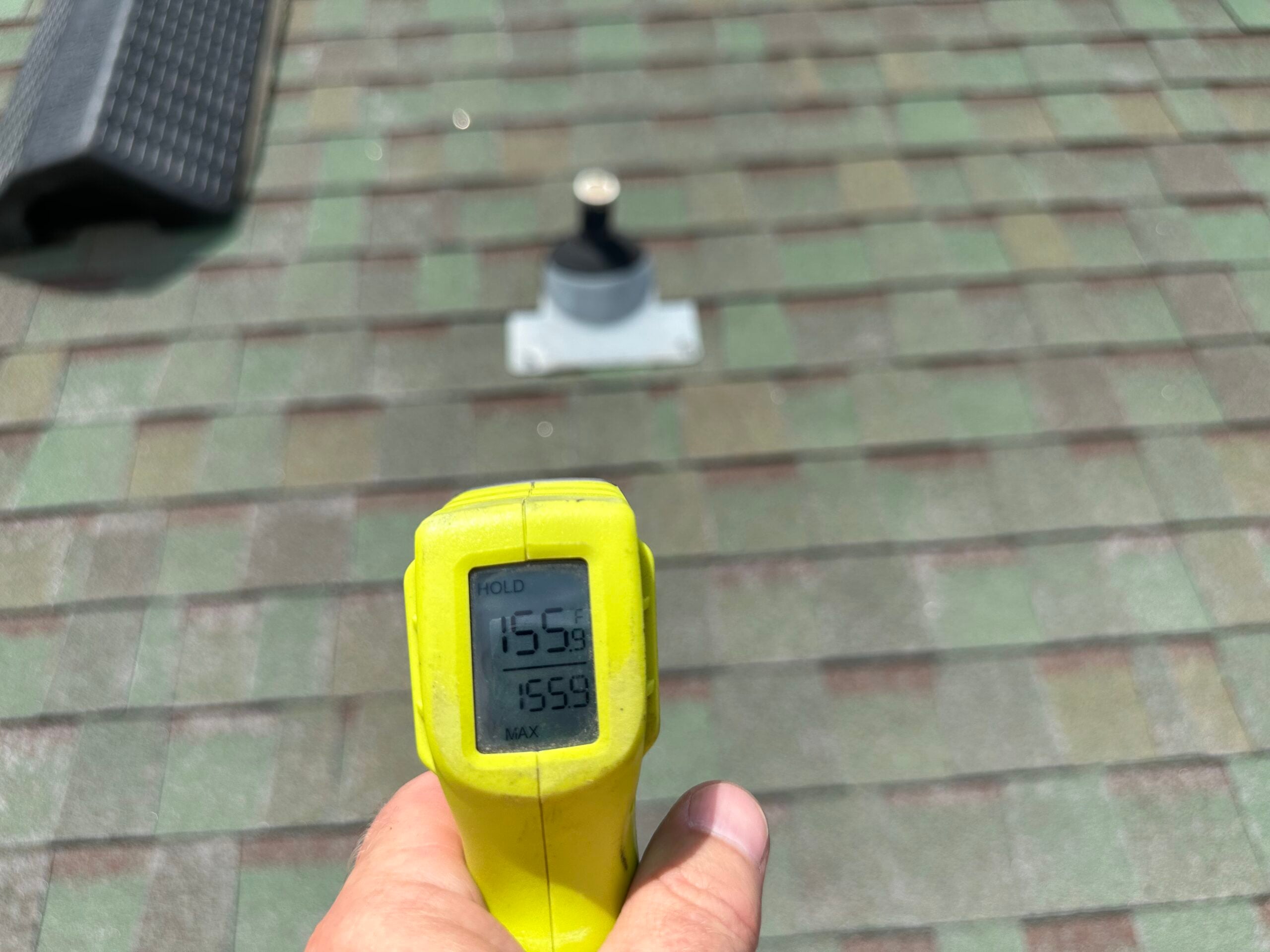 North Texas roof heat