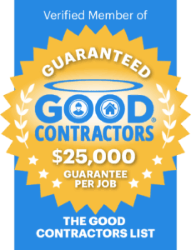 Good Contractors List badge &acirc;&euro;&rdquo; Americana Roofing approved contractor