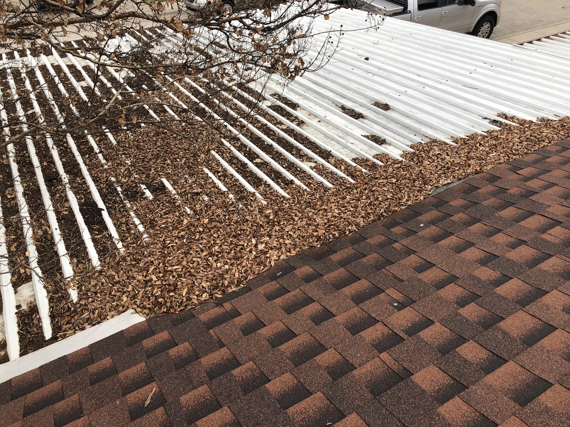 winter roof inspection